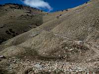 Miner's Canyon ATV Trail swtichbacks