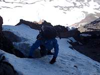 Snow Climb Base of South Horn
