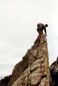 Free Climbings ... Unnamed Jag of Percià Summit 1980