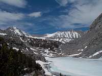 Upper Morgan Lake and Morgan Pass