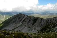 The ridge of Monte Scindarella