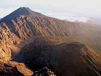 Meru Crater seen from the...