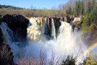 High Falls on the Pigeon River