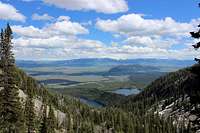 View from Garnet Canyon