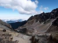 Inside the Guagua Crater Rim