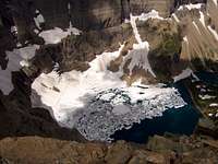 Iceberg Lake from Mt. Wilbur