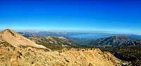 Panorama Of Freel And The Tahoe Basin From Job's Sister