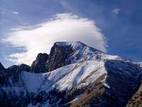 Wheeler Peak on the hike up...