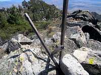 The Decaying Triangulation Station on the Summit