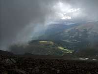 Here it comes!! Quandary Peak - August 7, 2014
