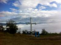 Cross on Ilaló, Above the Clouds