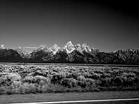 Tetons from US Highway 26