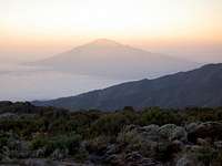 Mount Meru as seen from Shira...