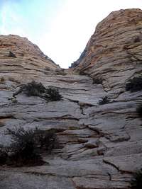 Ascent gully