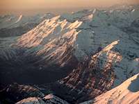 Mt. Timpanogos from the air...