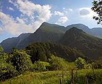 Krn from Planica ridge