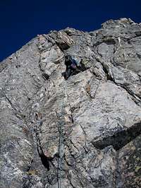Climbing dry rock in March!...