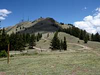 The Fire Watch Tower and Antenna Farm on Mosca Peak