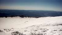 Photo of Rainier crater from...