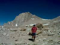 On the way to the East Arete...
