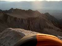 On top of Mount Whitney