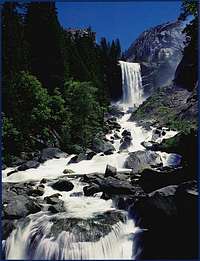 Vernal Falls from Lady...