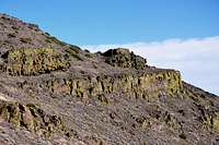 Cliffs on Tule Peak