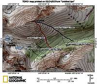 TOPO map for the South Slopes...