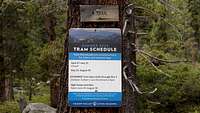 Start of Granite Chief Trail