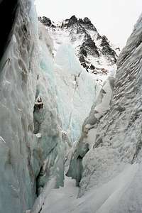 View from inside the Icefall