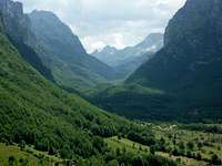 Ropojana valley in Montenegro