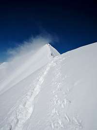 Monch summit ridge