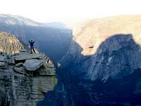 Sunrse on Half Dome with...