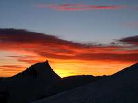Sunrise over Mont Maudit from...