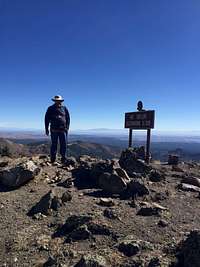 Me on the summit of Mt. Taylor