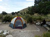 Guadalupe campsite