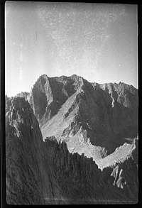Glen Dawson 1931 Mt Whitney E Face First Ascent
