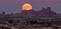 Arches National Park Moonrise