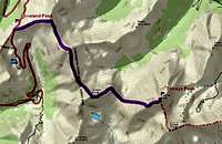 Loveland Pass Route Map