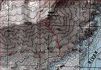 Powell Mt S Ridge Route