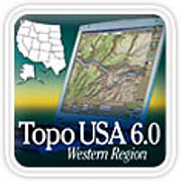 Topo USA 6.0 West Region, East Region, and National
