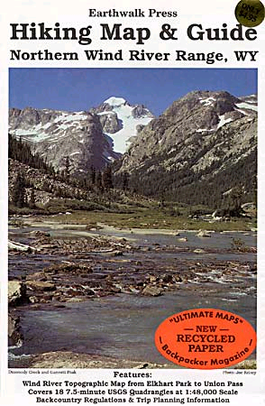 Wind River Hiking Map & Guide