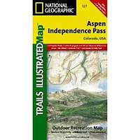 Aspen & Independence Pass Area, Colorado Trails Illustrated Map # 127