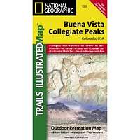 Buena Vista/Collegiate Peaks CO natg (National Geographic Maps: Trails Illustrated Map # 129)