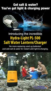 Water Activated lantern