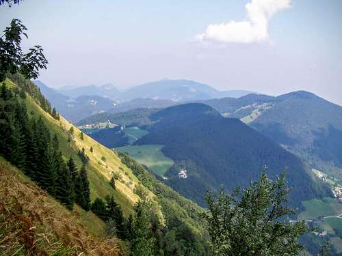 Countless mountains of Posavje Hills