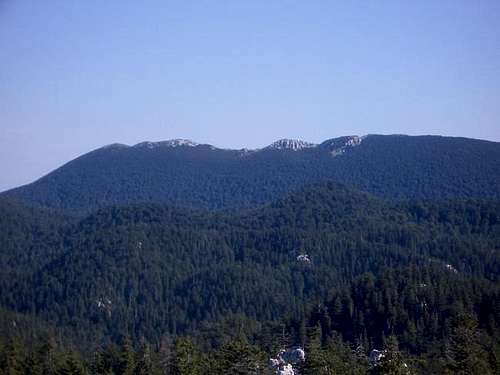 Main ridge of Bjelolasica...