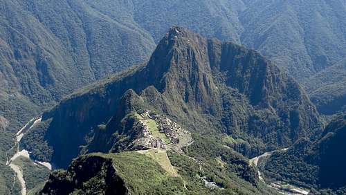 Machu Picchu & Huayna Picchu from Cerro Machu Picchu