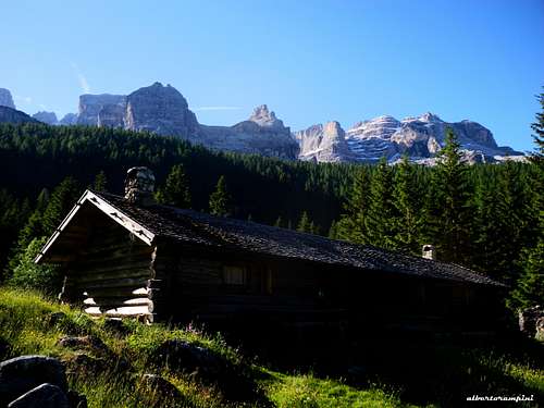 Upper Malga Vallesinella and Brenta Dolomites