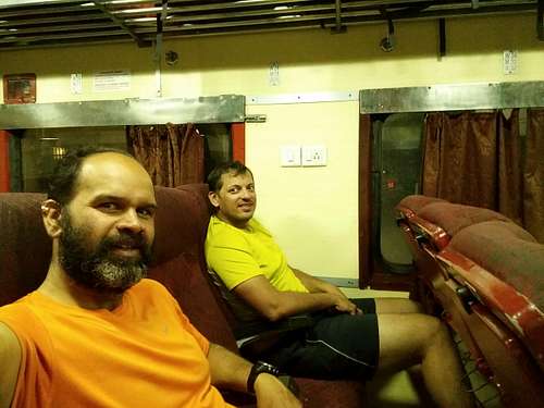 Train journey back home - Dehradun to Delhi